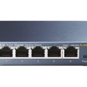 Tl-sg105 Switch 5p Tplink Gigabit Acero (3118) - I-Computacion