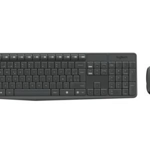 Teclado+mouse Logitech Wir Mk235 Grey 920-007901 - I-Computacion