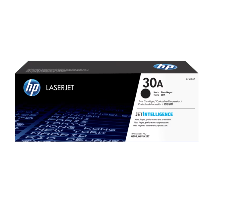 Cf230a Hp 30a Negro Laserjet Toner Cartridge (7452) - I-Computacion