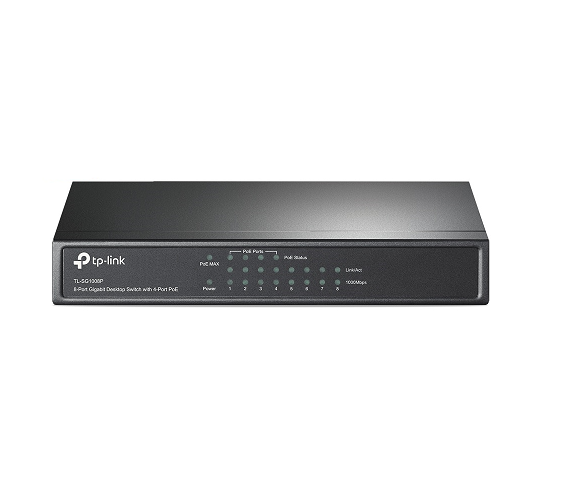 Tl-sg1008p Switch 8p Giga (4 Ptos Poe) Tp-link Desk (6690) - I-Computacion