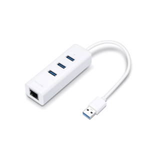 Ue330 Adap USB 3.0 a Ethernet Gigabit Rj45 + Minihub (4553) - I-Computacion