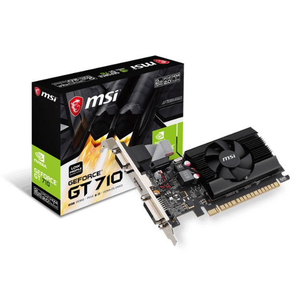 Vga Msi Geforce Gt 710 2g Lp DDR3 (0427) - I-Computacion