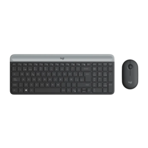 Teclado+mouse Logitech Wir Mk470 Slim Black 920-009266 - I-Computacion