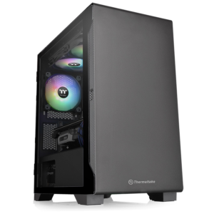 Gabinete Tt S100 Mid-tower Tg Fan X1 Black (5084) - I-Computacion