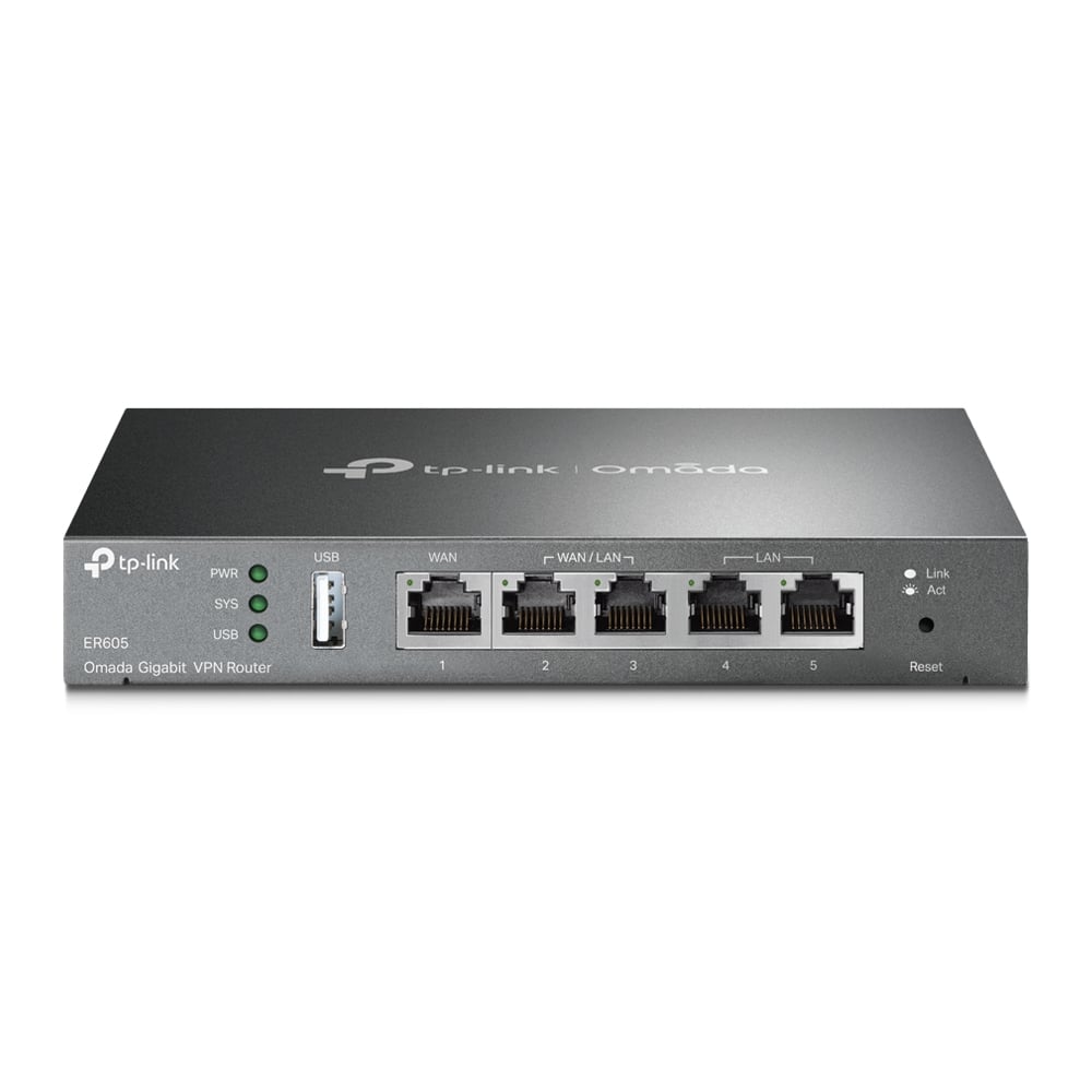 Er605 Router 5 Ptos Multiwan Omada Gigabit Vpn (1206) - I-Computacion