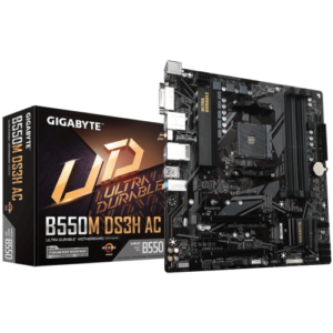 Mother Gigabyte B550m Ds3h Ac R2 DDR4 Am4 (serie 3000/4000/5000) (9908) - I-Computacion