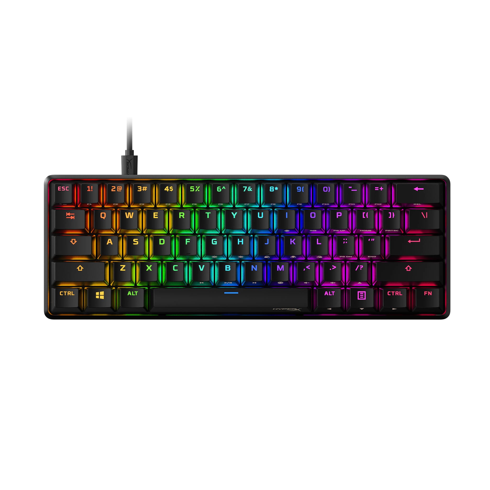 Teclado Hyperx Alloy Origins 60 Switch Hyperx Hkbo1s-rb-us/g (8948) - I-Computacion