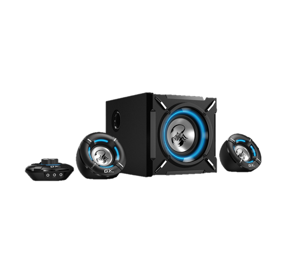 Parlantes Gx/genius Sw-g2.1 1000 Blk 100-240v Gaming (9718) - I-Computacion