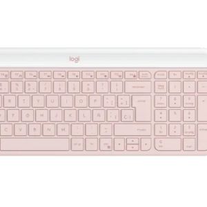 Teclado+mouse Logitech Wir Mk470 Slim Rose 920-011312 - I-Computacion