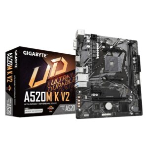 Mother Gigabyte A520m K V2 DDR4 Am4 (serie 3000/4000/5000) (2771) - I-Computacion