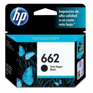 Cz103al Cartucho de Tinta Hp 662 Negro (0115) - I-Computacion
