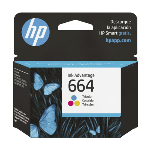 F6v28al Cartucho de Tinta Hp 664 Tri-color (7124) - I-Computacion