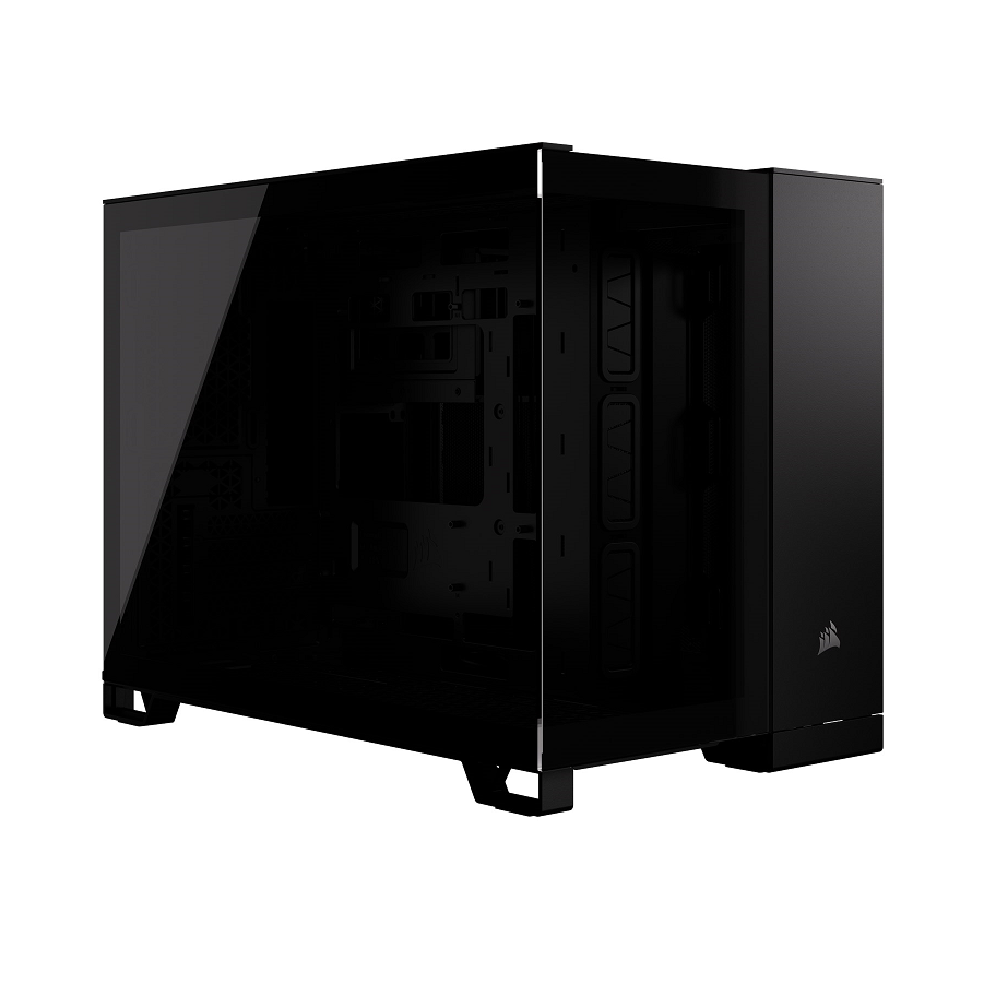 Gabinete Corsair 2500x Tg Mid-tower Dual Chamber Black (4962) - I-Computacion