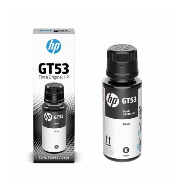 1vv22al Botella de Tinta Hp Gt53 90ml Negro (1vv22al) (7583) - I-Computacion