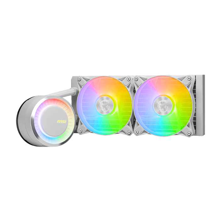 Water Cooling Msi Mag Coreliquid E240 2x CPU Cooler 240mm White (4140) - I-Computacion