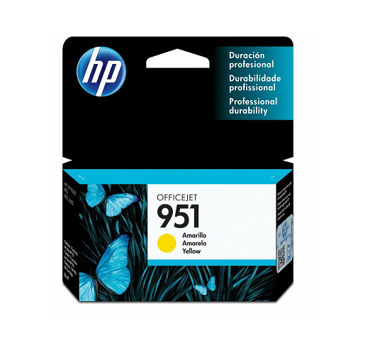 Cn052al Hp 951 Yellow Officejet Ink Cartridge (9833) - I-Computacion