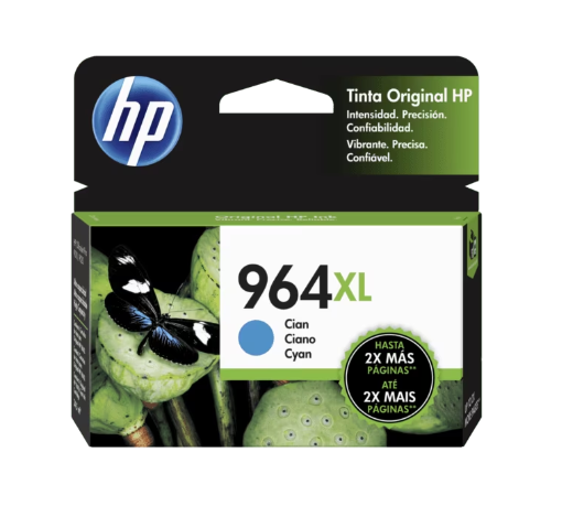 3ja54al Hp 964xl Cyan Original Ink Cartridge (8048) - I-Computacion