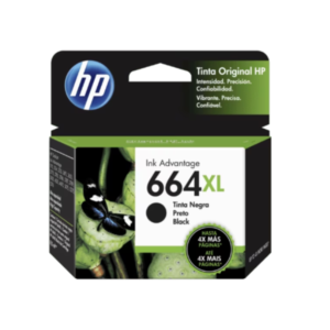 F6v31al Hp 664xl Black Ink Cartridge (7186) - I-Computacion
