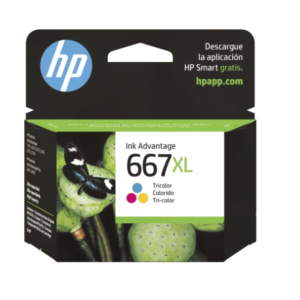 3ym80al Hp 667xl Tri-color Ink Cartridge (2473) - I-Computacion
