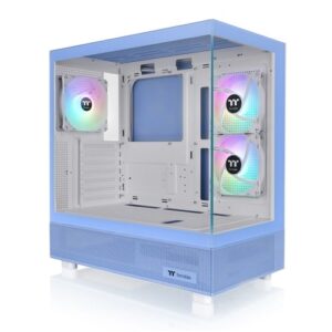 Gabinete Tt View 270 Plus Mid-tower Tg X2 Fan ARGB X3 Hydrangea Blue (4212) - I-Computacion