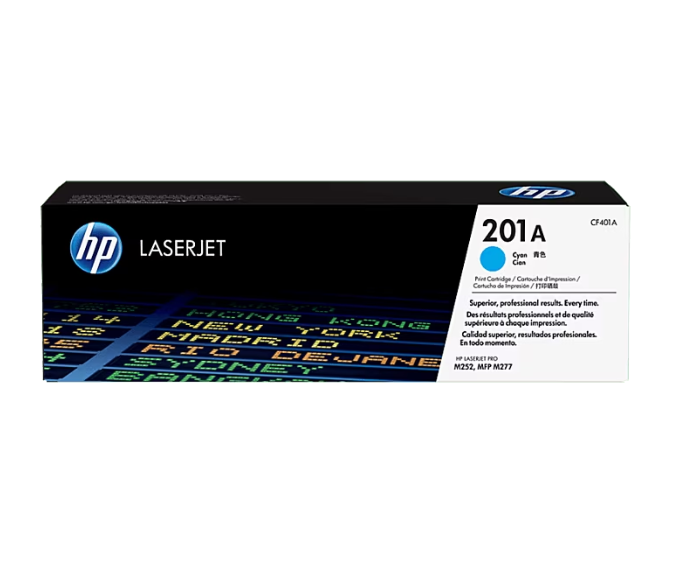 Cf401a Hp 201a Cyan Laserjet Toner Cartridge (7953) - I-Computacion