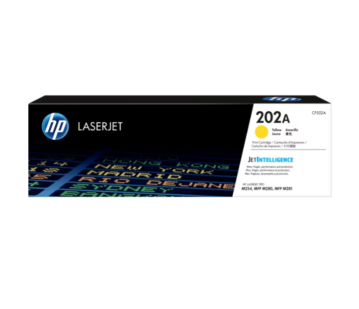 Cf502a Hp 202a Yellow Laserjet Toner Cartridge (7026) - I-Computacion
