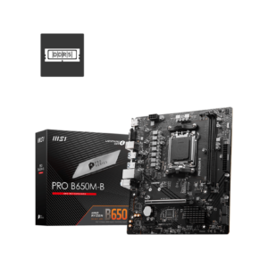 Mother MSI PRO B650M-B DDR5 AM5 (Serie 7000/8000) (4797)