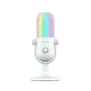 Microfono Razer Seiren V3 Chroma RGB USB White Edition (0472) - I-Computacion