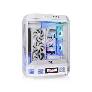 Gabinete Tt The Tower 600 Mid-tower Tg X3 Fan X2 Snow White (5257) - I-Computacion