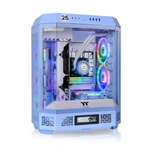 Gabinete Tt The Tower 600 Mid-tower Tg X3 Fan X2 Hydrangea Blue (5684) - I-Computacion