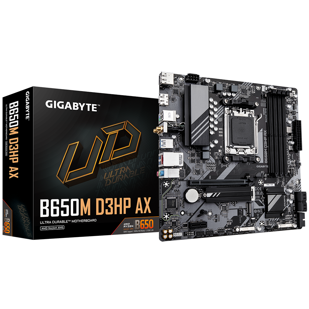 Mother Gigabyte B650m D3hp Ax DDR5 Am5 (serie 7000/8000) (9510) - I-Computacion