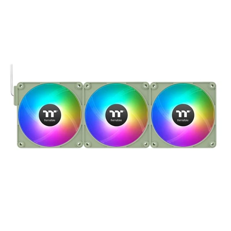 Fan Cooler Tt Ct120 Ex ARGB (3 Fan Pack) Matcha Green (4656) - I-Computacion