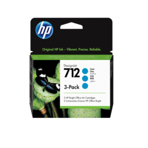 3ed77a Hp 712 Pack X3 Cyan Ink Cartridge 29ml (2869) - I-Computacion