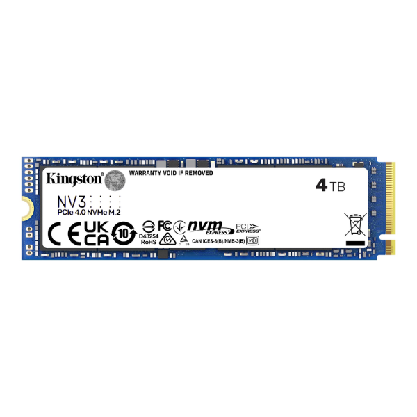Disco SSD M.2 Kingston Snv3s 4000gb NVME Pcie 4.0 (6602) - I-Computacion