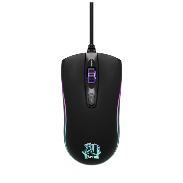 Mouse Gamer Raptor Storm Grip 4 Botones 3600dpi 7 Colores (2160) - I-Computacion