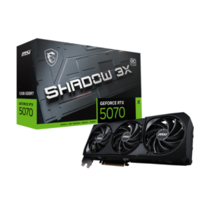 Vga Msi Geforce RTX 5070 12g Shadow 3x Oc (8205) - I-Computacion