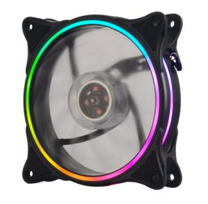 Fan Cooler Raptor Frost Slim Ring120mm Pwm+argb Black