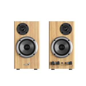 Parlantes Genius Sp-hf520 Bt,pine Wood,ar,100-240v (2343) - I-Computacion