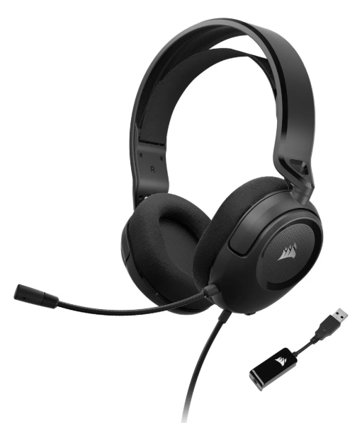Auricular Corsair Hs35 V2 Surround Carbon (0604) - I-Computacion