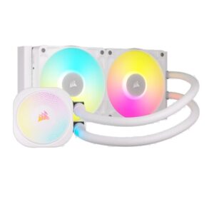 Water Cooling Corsair Icue Link Titan 240 RX RGB 2x CPU Cooler 240mm White (5456) - I-Computacion