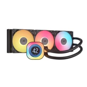 Water Cooling Corsair Icue Link Titan 360 RX Lcd 3x CPU Cooler 360mm Black (2956) - I-Computacion