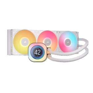 Water Cooling Corsair Icue Link Titan 360 RX Lcd 3x CPU Cooler 360mm White (2987) - I-Computacion
