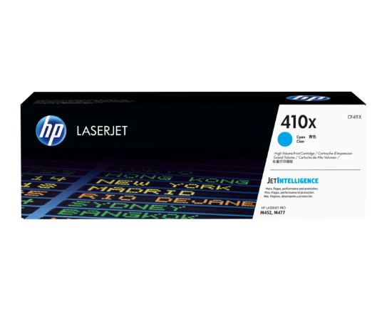 Hp Toner 410x Cyan Cf411x (7552) - I-Computacion
