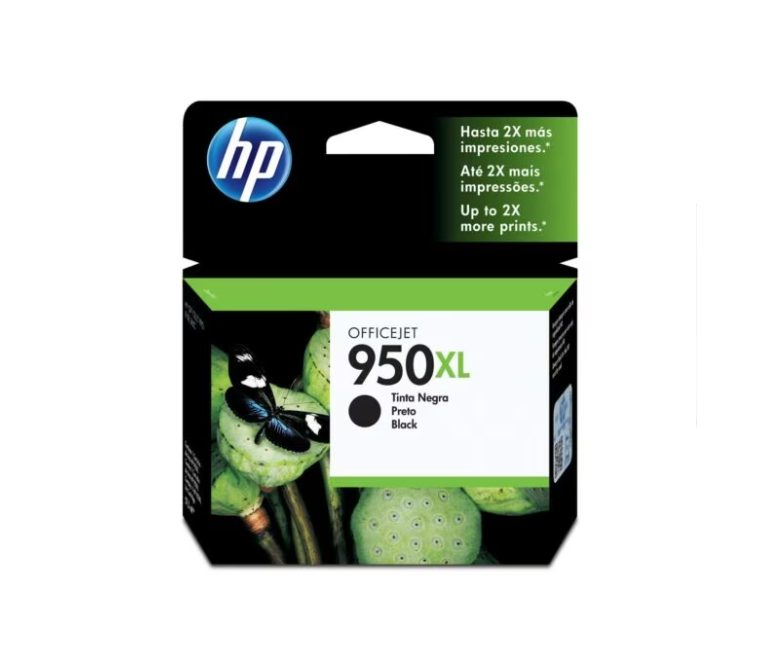 Hp 950xl Black Ink Cartridge Cn045al (9840) - I-Computacion
