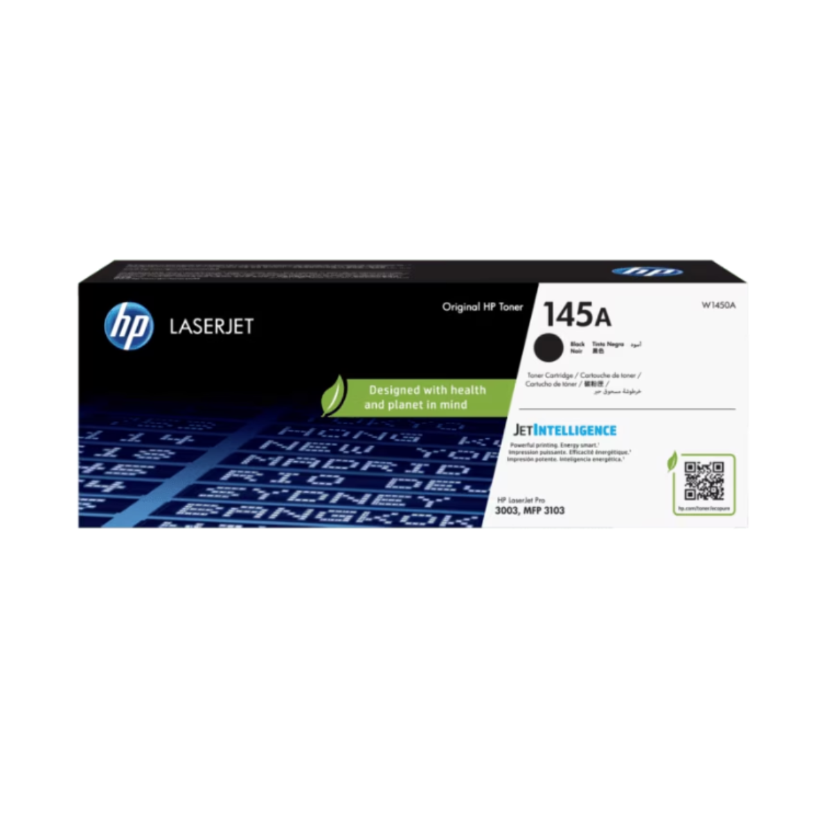 Hp 145a Blk Laserjet Toner Cartridge W1450a (0978) - I-Computacion