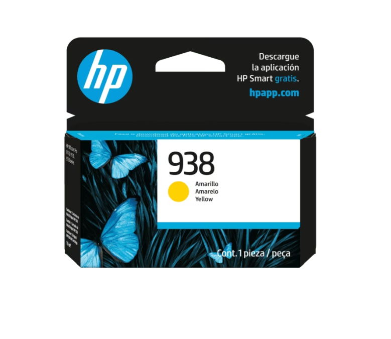 Hp 938 Yellow Ink Cartridge 4s6x7pl (1171) - I-Computacion