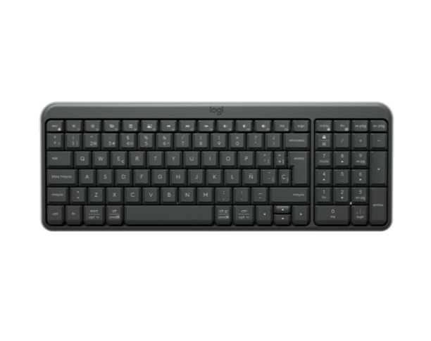 Teclado Logitech Bluetooth K250 Pebble Graphite 920-013445 - I-Computacion