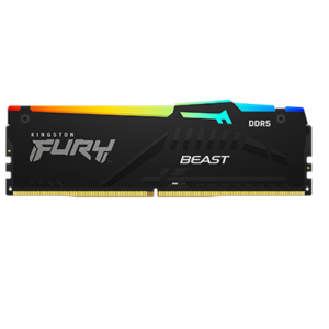 Memoria DDR5 Kingston 16gb 6000 Mhz Fury Beast Expo RGB Black (5919) - I-Computacion