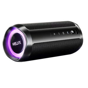 Parlante Kelyx Bluetooth 2 Altavoces 12w Cilindro RGB Hifi Ipx7 Microsd / USB (7961) - I-Computacion