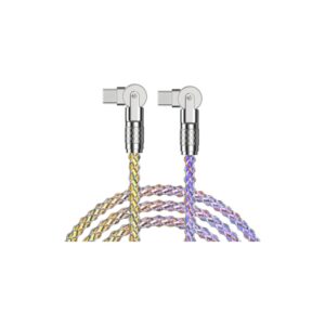 Cable Kelyx Type C a Type C con RGB 100w (7923) - I-Computacion